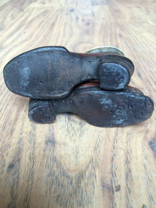 ANTIQUE LEATHER BOOTS - ADDITIONAL PHOTO 4