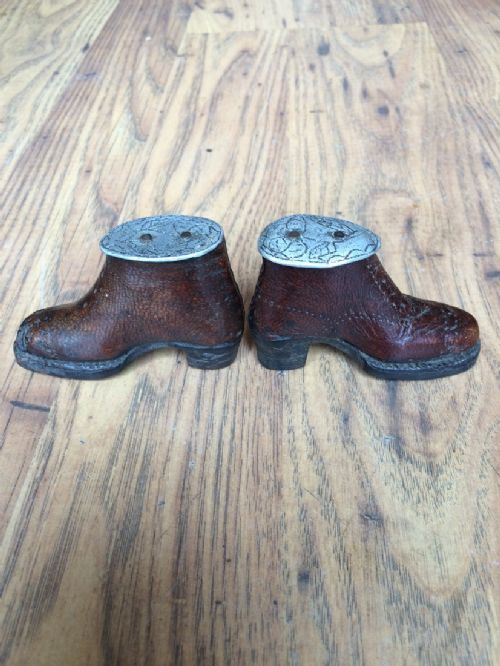 ANTIQUE LEATHER BOOTS - ADDITIONAL PHOTO 5