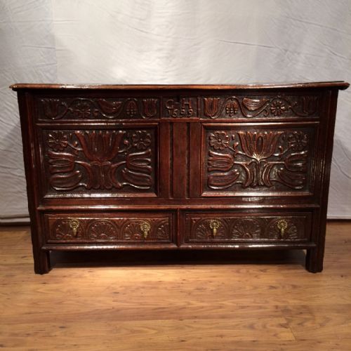 mule chestcoffer - CATEGORY: ANTIQUE CHESTS - DATED 17TH CENTURY