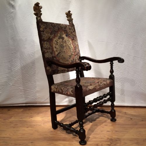 WALNUT ARMCHAIR - ADDITIONAL PHOTO 3