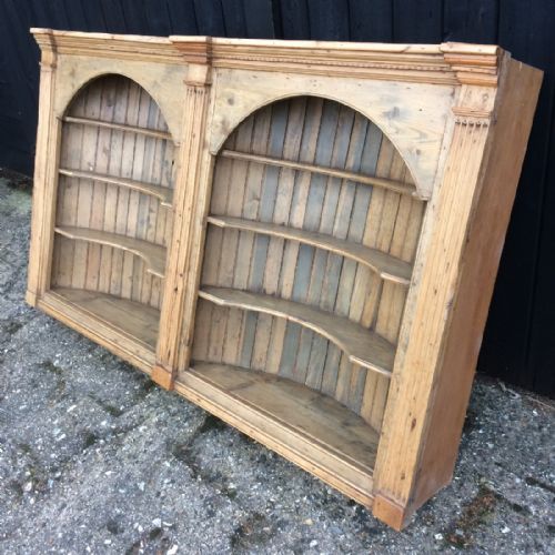 antique pine shelf unit - CATEGORY: ANTIQUE MISCELLANEOUS - DATED GEORGIAN