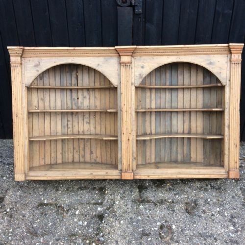 ANTIQUE PINE SHELF UNIT - ADDITIONAL PHOTO 1