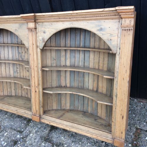 ANTIQUE PINE SHELF UNIT - ADDITIONAL PHOTO 4