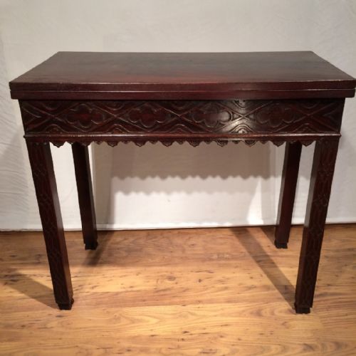 18TH CENTURY CARD TABLE - ADDITIONAL PHOTO 2
