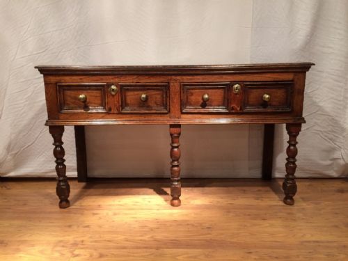 antique dresser base - CATEGORY: ANTIQUE SIDEBOARDS - DATED 17TH CENTURY