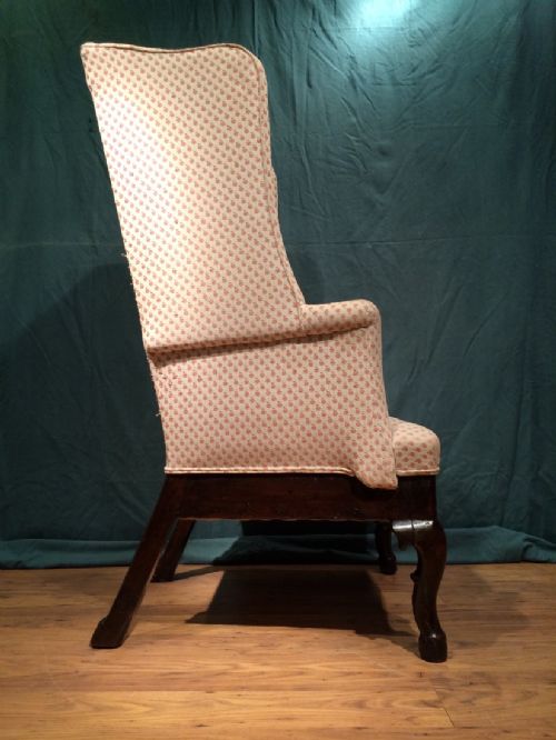 wing back arm chair - CATEGORY: ANTIQUE CHAIRS - DATED 18TH CENTURY
