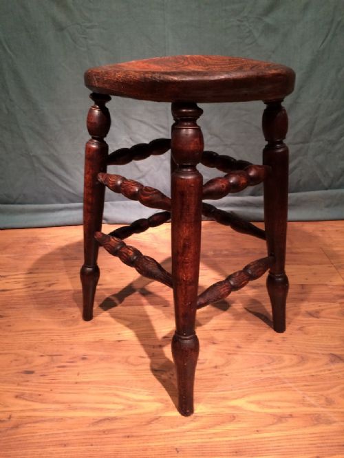 ANTIQUE STOOL - ADDITIONAL PHOTO 3