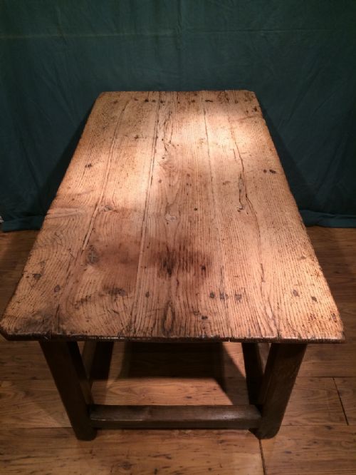 18TH CENTURY OAK KITCHEN TABLE - ADDITIONAL PHOTO 2