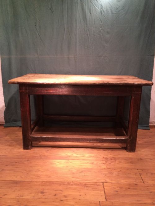 18TH CENTURY OAK KITCHEN TABLE - ADDITIONAL PHOTO 3
