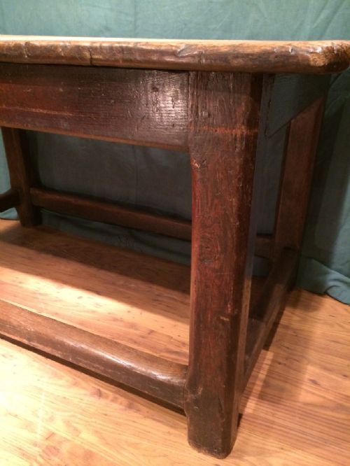 18TH CENTURY OAK KITCHEN TABLE - ADDITIONAL PHOTO 5