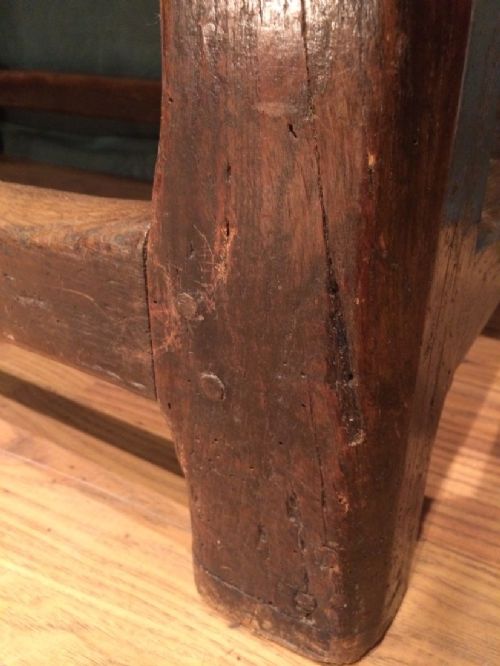 18TH CENTURY OAK KITCHEN TABLE - ADDITIONAL PHOTO 6
