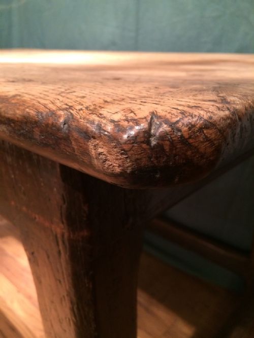 18TH CENTURY OAK KITCHEN TABLE - ADDITIONAL PHOTO 8