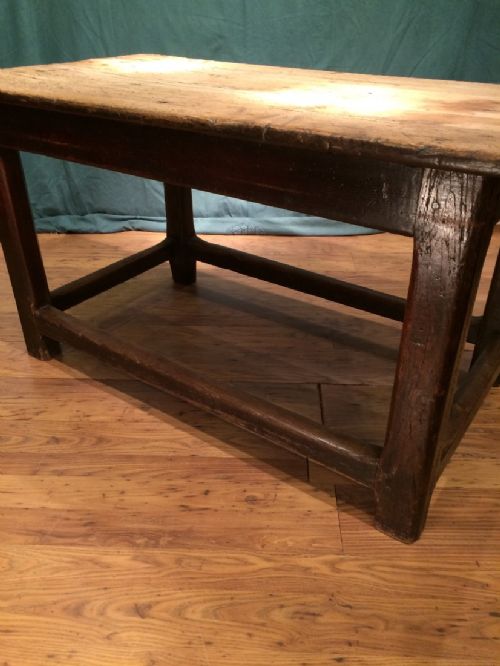 18TH CENTURY OAK KITCHEN TABLE - ADDITIONAL PHOTO 9