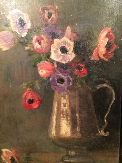 ANTIQUE OIL PAINTING - ADDITIONAL PHOTO 1