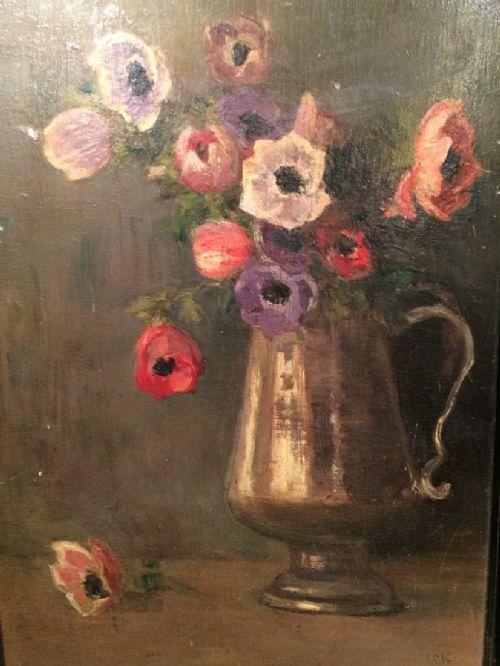 ANTIQUE OIL PAINTING - ADDITIONAL PHOTO 2