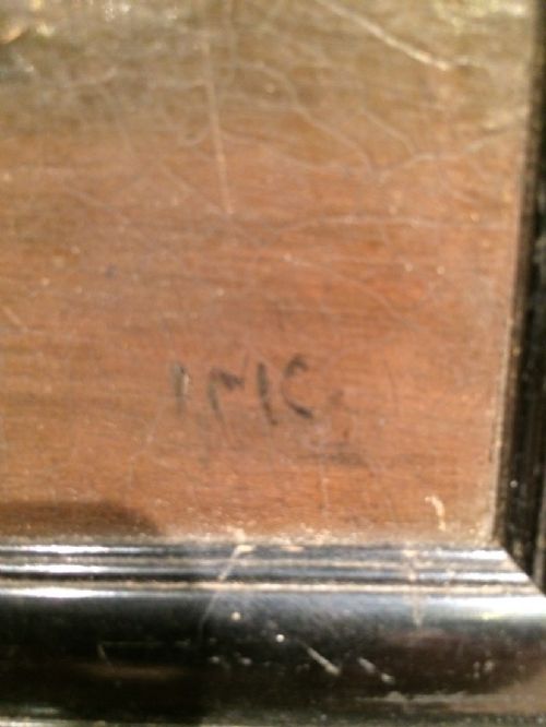 ANTIQUE OIL PAINTING - ADDITIONAL PHOTO 3