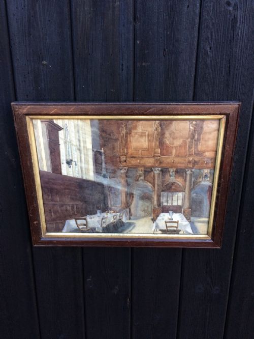 antique watercolour - CATEGORY: ANTIQUE ART - DATED VICTORIAN
