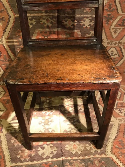 ANTIQUE CHAIRBACK STOOL - ADDITIONAL PHOTO 5
