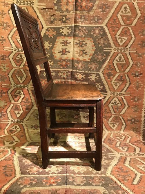 ANTIQUE CHAIRBACK STOOL - ADDITIONAL PHOTO 6