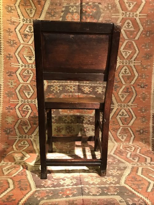ANTIQUE CHAIRBACK STOOL - ADDITIONAL PHOTO 7