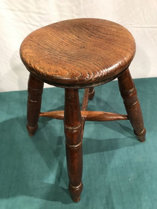 ANTIQUE COUNTRY STOOL - ADDITIONAL PHOTO 3