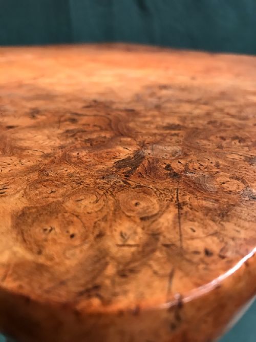 BURR WOOD GEORGIAN TABLE - ADDITIONAL PHOTO 1