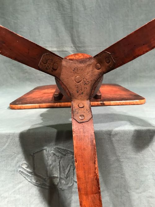 BURR WOOD GEORGIAN TABLE - ADDITIONAL PHOTO 6