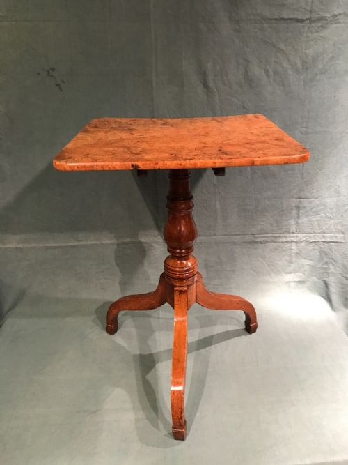 BURR WOOD GEORGIAN TABLE - ADDITIONAL PHOTO 9