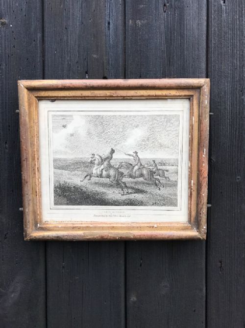 antique etchingprint - CATEGORY: ANTIQUE ART - DATED 19TH CENTURY