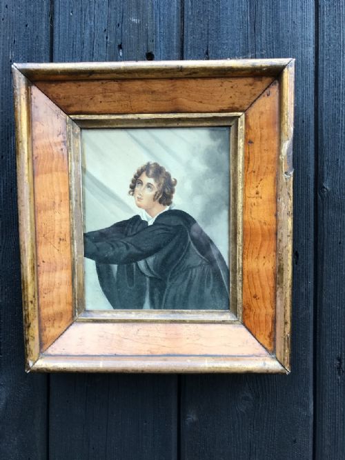 ANTIQUE PORTRAIT PAINTING - ADDITIONAL PHOTO 1