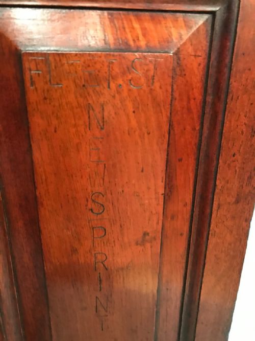 ANTIQUE PRINT CABINET CUPBOARD - ADDITIONAL PHOTO 1