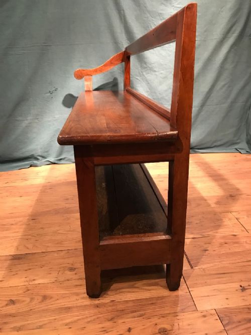 ANTIQUE BENCHSETTLE - ADDITIONAL PHOTO 6