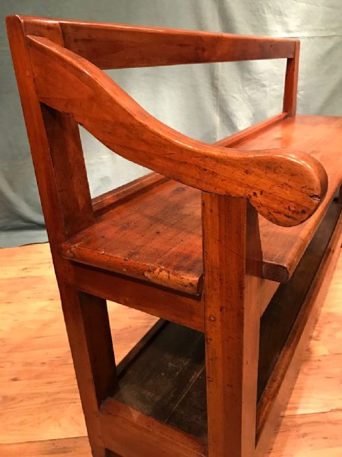 ANTIQUE BENCHSETTLE - ADDITIONAL PHOTO 10