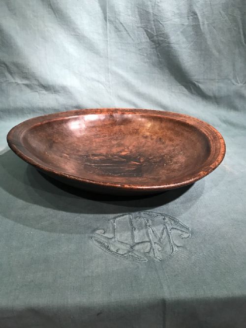 LARGE ANTIQUE DAIRY BOWL - ADDITIONAL PHOTO 1