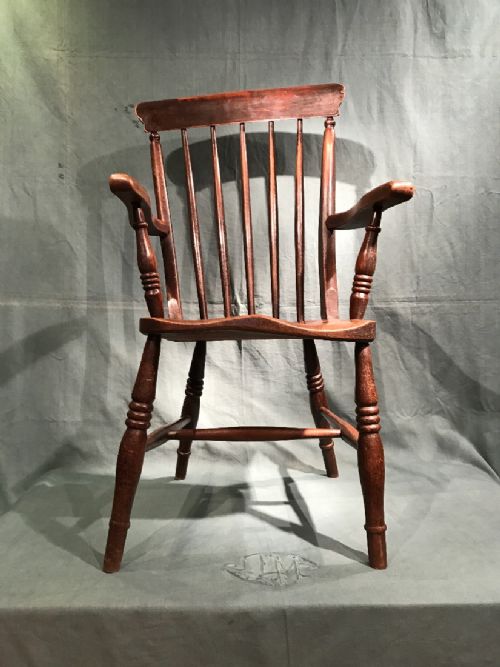 antique countrywindsor armchair - CATEGORY: ANTIQUE CHAIRS - DATED 19TH CENTURY