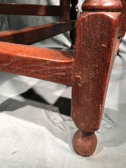 ANTIQUE OAK GATELEG TABLE - ADDITIONAL PHOTO 2