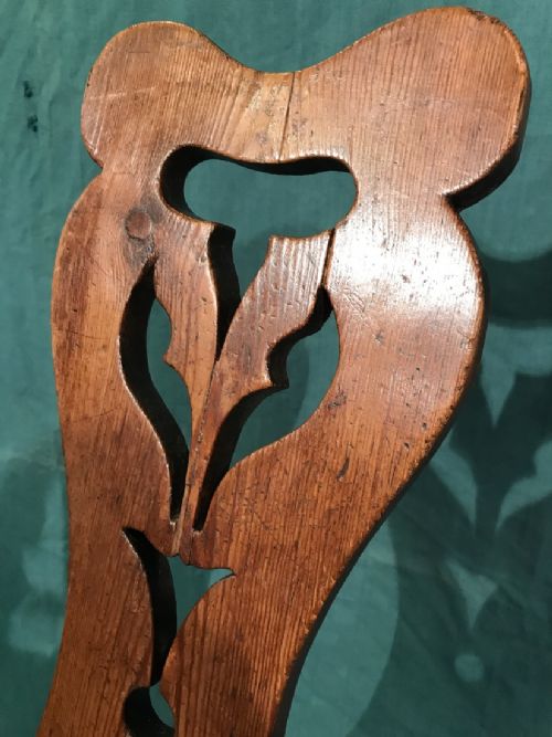 ANTIQUE PINE CHAIR - ADDITIONAL PHOTO 8