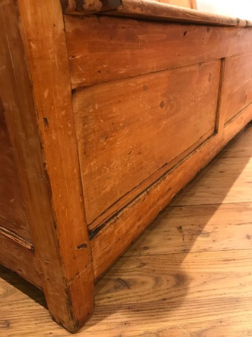 ANTIQUE SETTLE BENCH - ADDITIONAL PHOTO 13