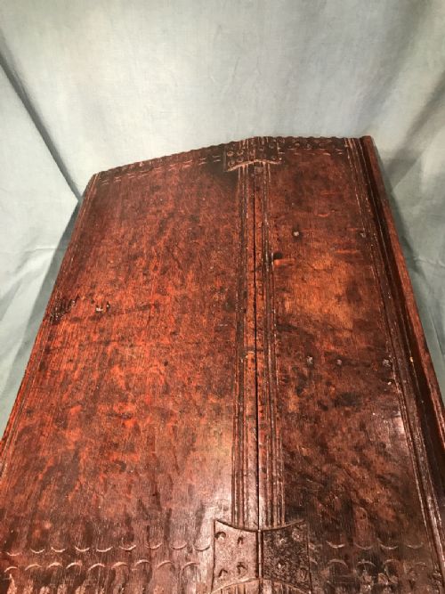 ANTIQUE OAK TABLE BOX - ADDITIONAL PHOTO 12