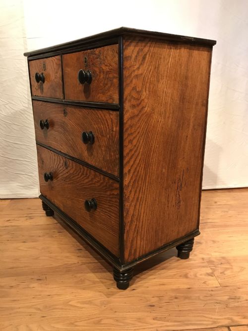 ANTIQUE CHEST OF DRAWERS - ADDITIONAL PHOTO 2