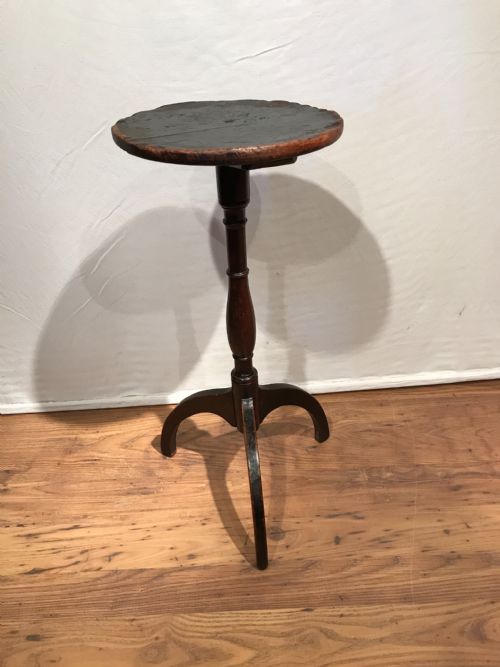 antique side table candlestand - CATEGORY: ANTIQUE MISCELLANEOUS - DATED 19TH CENTURY