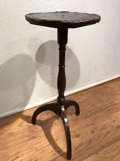 ANTIQUE SIDE TABLE CANDLESTAND - ADDITIONAL PHOTO 5