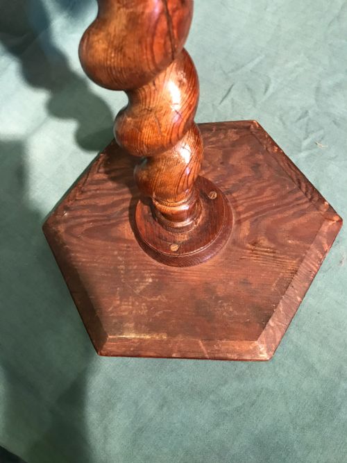 PAIR OF SIDE TABLESCANDLESTANDS - ADDITIONAL PHOTO 4