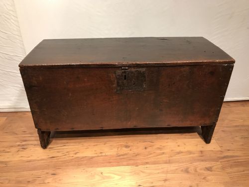 ANTIQUE OAK COFFERCHEST - ADDITIONAL PHOTO 1