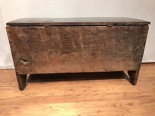 ANTIQUE OAK COFFERCHEST - ADDITIONAL PHOTO 9