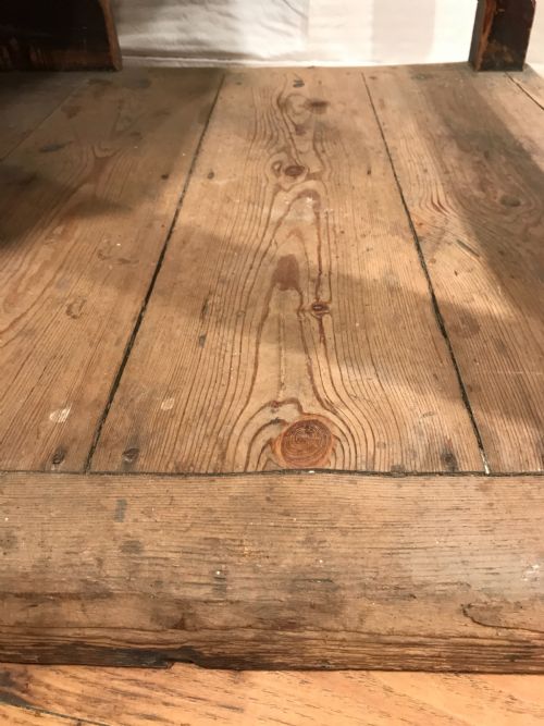 ANTIQUE PINE DESK - ADDITIONAL PHOTO 12