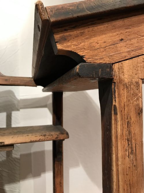 ANTIQUE PINE DESK - ADDITIONAL PHOTO 13