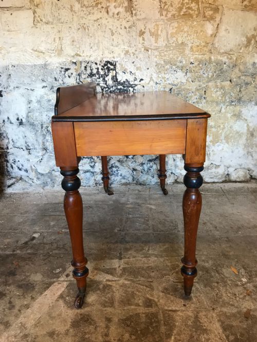 ANTIQUE PINE TABLEDESK - ADDITIONAL PHOTO 7