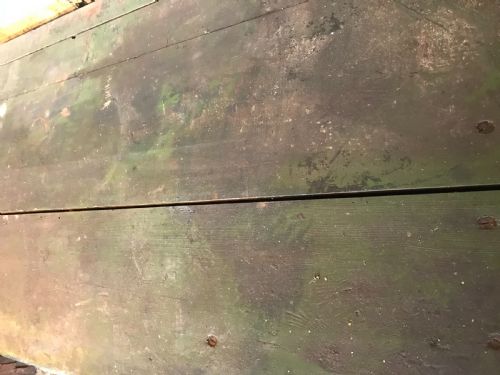 MILITARY CAMPAIGN PAINTED CHEST CUPBOARD - ADDITIONAL PHOTO 5