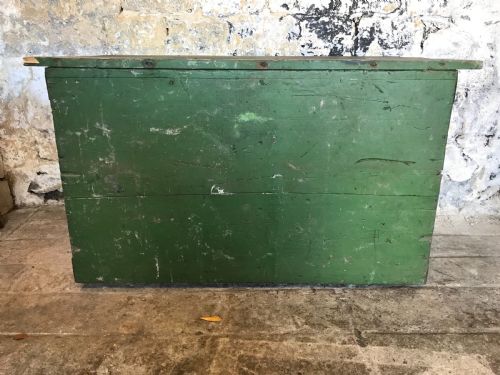 MILITARY CAMPAIGN PAINTED CHEST CUPBOARD - ADDITIONAL PHOTO 11